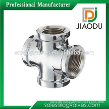 Custom Made OEM/ODM 1 2 3 4 inch DN15 20 China high quality high pressure brass and copper 4 way copper pipe fittings